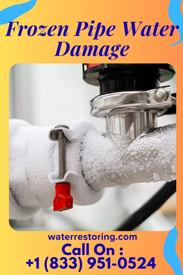 Frozen Pipe Water Damage in Holiday City South, NJ